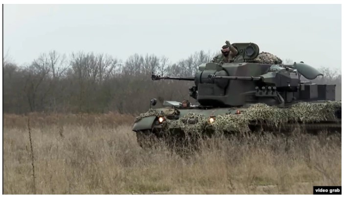 Gepard в Україні на бойовому чергуванні