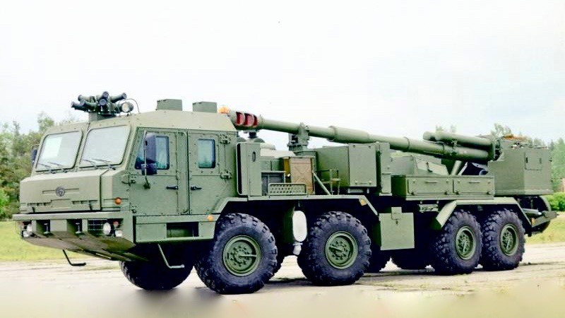 Рашистська САУ 2С43 "Мальва", ілюстративне фото з відкритих джерел