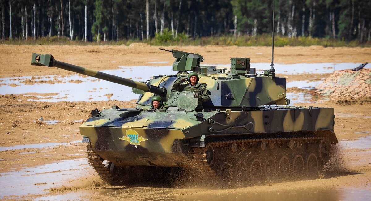 Російська САУ 2С42 "Лотос" під час випробувань, ілюстративне фото з відкритих джерел